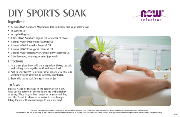0836L - DIY Sports Soak Recipe Cards